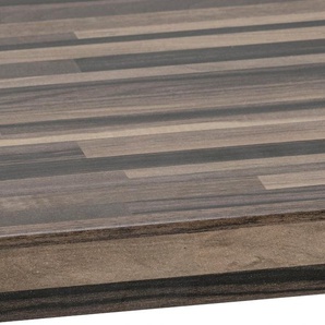 Arbeitsplatte WIHO KÜCHEN Flexi Tischplatten Gr. B/T/H: 100 cm x 60 cm x 3,8 cm, braun (bluster block) Arbeitsplatte Zubehör Küchenmöbel Tischplatten