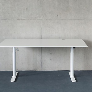 Arbeitstisch HiLow 2 Montana weiß, Designer Peter J. Lassen, Joakim Lassen, 63.4-125.1x160x80 cm