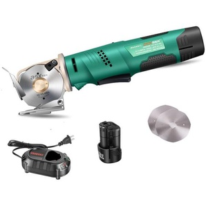 Memkey - Arbeitswerkzeuge 12-V-Lithiumbatterie Elektrische Schere Stoff Für Ledergewebe Schnurloser Elektroschneider Wiederaufladbares