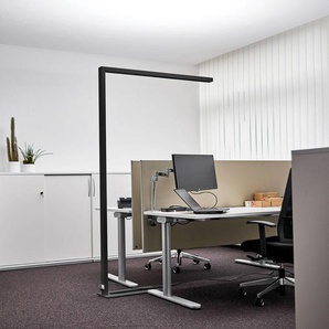 Arcchio LED-Büro-Stehlampe Jolinda, schwarz, 4000K, Sensor 10020575