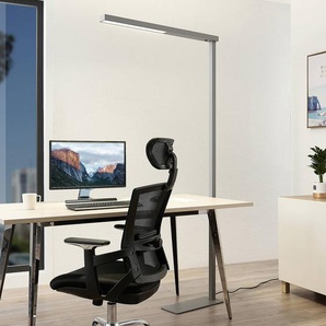 Arcchio LED-Büro-Stehleuchte Tamilo, silber, Metall, 194cm 9968030