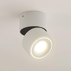 Arcchio LED-Deckenstrahler Rotari, weiß, 1-flg., 710lm 9928032