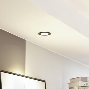 Arcchio LED-Downlight Aryx, schwarz, 2.700K 10017513