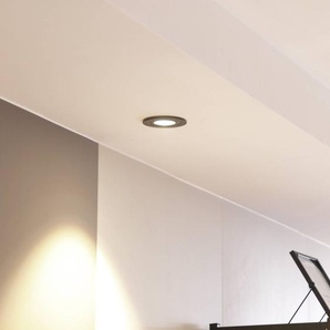 Arcchio LED-Downlight Jyra, schwarz, 2.700K 10017503