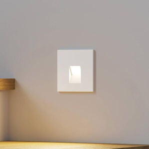 Arcchio LED-Einbaulampe Vexi, 7,5 cm x cm, weiß, CCT Vexi Arcchio, dimmbar, weiß / opal, für Wohn- / Esszimmer, Aluminium, Modern, Wandeinbaustrahler 9966171