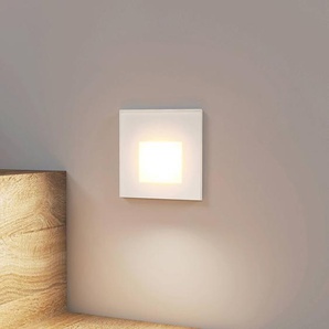 Arcchio LED-Einbaulampe Vexi, 7,8 cm x cm, weiß, CCT Vexi Arcchio, dimmbar, weiß / opal, für Wohn- / Esszimmer, Aluminium, Modern, Wandeinbaustrahler 9966176
