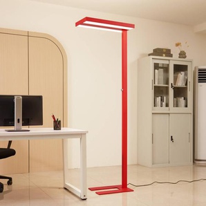 Arcchio LED-Stehlampe Logan Basic, rot, 6.000 lm, dimmbar 10025131