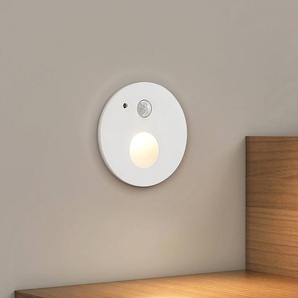 Arcchio Neru LED-Einbaulampe, Sensor, rund, weiß, weiß / opal, für Wohn- / Esszimmer, Aluminium, Modern, Wandeinbaustrahler 9966201