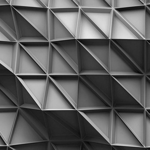 Architects Paper Fototapete 3D Look Grey, (Set, 5 St), Vlies, Wand, Schräge