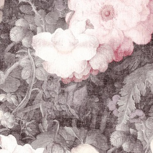 ARCHITECTS PAPER Fototapete Atelier 47 Art Blossom 2 Tapeten Vlies, Wand, Schräge, Decke Gr. B/L: 4 m x 2,7 m, bunt (dunkelgrau, hellgrau, rosa) Fototapeten Blumen