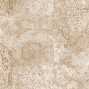 ARCHITECTS PAPER Fototapete Atelier 47 Flourish 3 Tapeten Barock Fototapete 4,00 m x 2,70 m 200 g Vlies Premium Tapete Vintage Gr. B/L: 4 m x 2,7 m, bunt (hellbraun, creme, weiß) Fototapeten Kunst Tapeten