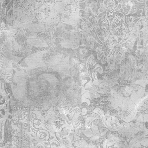 ARCHITECTS PAPER Fototapete Atelier 47 Flourish 3 Tapeten Barock Fototapete 4,00 m x 2,70 m 200 g Vlies Premium Tapete Vintage Gr. B/L: 4 m x 2,7 m, orange (dunkelgrau, hellgrau, weiß) Fototapeten Kunst Tapeten