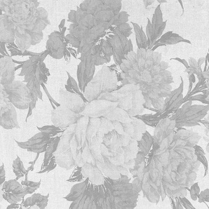 ARCHITECTS PAPER Fototapete Atelier 47 Flowers 1 Tapeten Vlies, Wand, Schräge, Decke Gr. B/L: 4 m x 2,7 m, orange (dunkelgrau, hellgrau, weiß) Fototapeten Blumen Tapeten