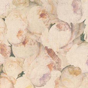 ARCHITECTS PAPER Fototapete Atelier 47 Flowers 1 Tapeten Vlies, Wand, Schräge, Decke Gr. B/L: 4 m x 2,7 m, rosa (rosa, creme, beige) Fototapeten Blumen