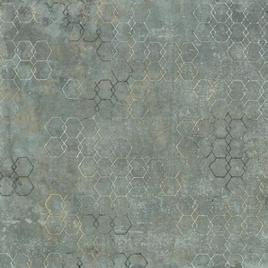 Architects Paper Fototapete Atelier 47 Hexagon Art 1, glatt, geometrisch, (4 St), Vlies, Wand, Schräge, Decke