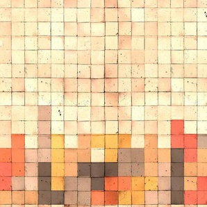 Architects Paper Fototapete Atelier 47 Mosaic Tetris 2, glatt, geometrisch, (6 St), Vlies, Wand, Schräge, Decke