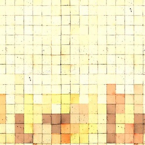 ARCHITECTS PAPER Fototapete Atelier 47 Mosaic Tetris 2 Tapeten Gr. B/L: 6 m x 2,7 m, bunt (sonnengelb, dunkelbraun, hellorange) Fototapeten