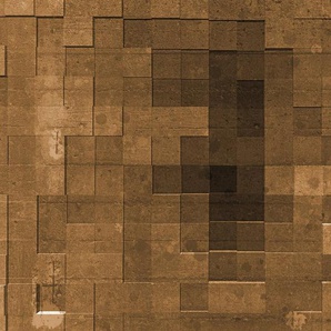 Architects Paper Fototapete Atelier 47 Mosaic Tiles 1, glatt, geometrisch, (4 St), Vlies, Wand, Schräge, Decke