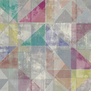 ARCHITECTS PAPER Fototapete Atelier 47 Used Triangle 1 Tapeten Vlies, Wand, Schräge, Decke Gr. B/L: 6 m x 2,7 m, grau Fototapeten
