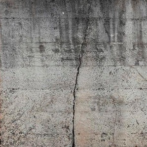 ARCHITECTS PAPER Fototapete Beton Vintage Tapeten Holz Tapete Natur Schwarz Grau Gr. B/L: 6 m x 2,5 m, bunt Fototapeten