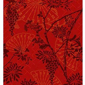 ARCHITECTS PAPER Fototapete Fertility Tapeten Floral Tapete Natur Gr. B/L: 1 m x 2,8 m, rot Fototapeten Blumen Tapeten
