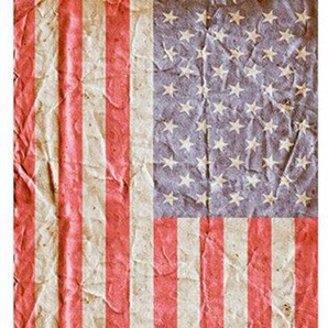 Architects Paper Fototapete Flag USA, (1 St), Fototapete USA Flagge Tapete Panel 1,00m x 2,80m