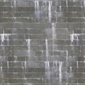 ARCHITECTS PAPER Fototapete Harbour Wall Tapeten Vlies, Wand, Schräge Gr. B/L: 4 m x 2,7 m, grau (grau, weiß) Fototapeten Steinoptik