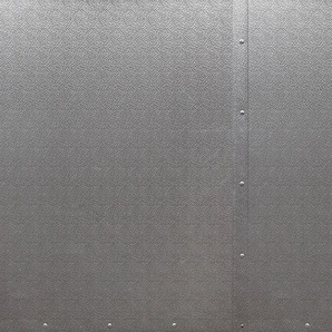 ARCHITECTS PAPER Fototapete Metal Section Tapeten Vlies, Wand, Schräge Gr. B/L: 6 m x 2,5 m, grau Fototapeten