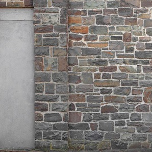 ARCHITECTS PAPER Fototapete Natural Stone Tapeten Vlies, Wand, Schräge Gr. B/L: 5 m x 2,5 m, braun (braun, grau, taupe) Fototapeten Steinoptik Tapeten