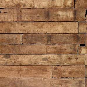 Architects Paper Fototapete Old Oak Floor, (Set, 5 St), Vlies, Wand, Schräge
