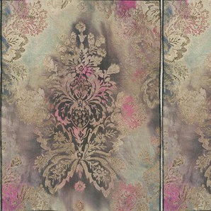 ARCHITECTS PAPER Fototapete Ornament Fabric Tapeten Gr. B/L: 6 m x 2,5 m, bunt (beige, creme, rosa) Fototapeten Kunst