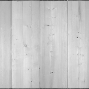 ARCHITECTS PAPER Fototapete Shutteringboard Tapeten Vlies, Wand, Schräge Gr. B/L: 4 m x 2,7 m, grau Fototapeten Natur Tapeten