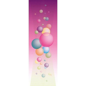 Architects Paper Fototapete Spherical, (1 St), Grafik Tapete Kreise Bunt Pink Panel 1,00m x 1,80m