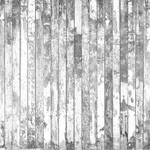 Architects Paper Fototapete Wooden Floor White, (Set, 6 St), Vlies, Wand, Schräge