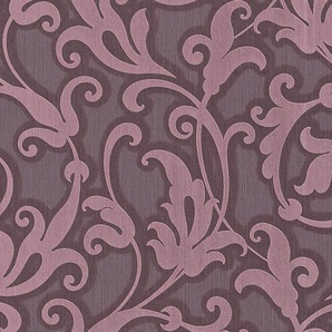 Architects Paper Textiltapete Tessuto, samtig, Barock, floral, gemustert, Tapete Barock Tapeten Wohnzimmer Schlafzimmer Küche modern Flur Design