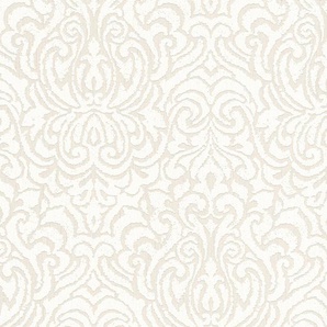 Architects Paper Textiltapete Tessuto, samtig, Barock, gemustert, ornamental, Tapete Barock Tapeten Wohnzimmer Schlafzimmer Küche modern Flur Design