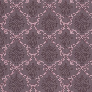 Architects Paper Textiltapete Tessuto, samtig, Barock, gemustert, ornamental, Tapete Barock Tapeten Wohnzimmer Schlafzimmer Küche modern Design Büro