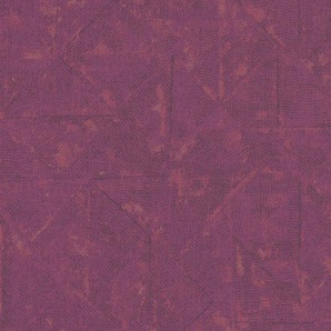 ARCHITECTS PAPER Vliestapete Absolutely Chic Tapeten Struktur Tapete Design Grafik Vliestapete Metallic Gr. B/L: 0,53 m x 10,05 m, lila (lila, lila) Vliestapeten Tapeten