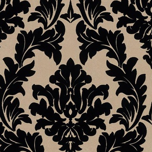Architects Paper Vliestapete Castello, beflockt, Barock, gemustert, ornamental, Ornament Ornament Tapete Barock Tapeten Wohnzimmer Schlafzimmer Küche
