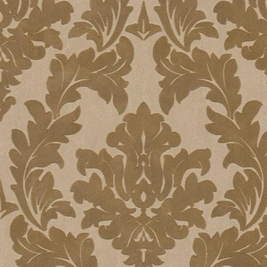 Architects Paper Vliestapete Castello, beflockt, Barock, gemustert, ornamental, Ornament Ornament Tapete Barock Tapeten Wohnzimmer Schlafzimmer Küche