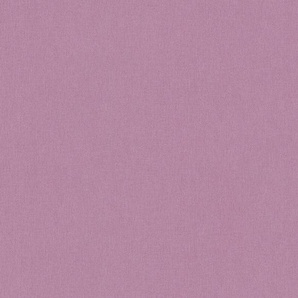 ARCHITECTS PAPER Vliestapete Floral Impression Tapeten Tapete Uni Gr. B/L: 0,53 m x 10,05 m, Rollen: 1 St., lila (flieder) Vliestapeten