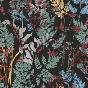 Architects Paper Vliestapete Floral Impression, glatt, Wald, botanisch, floral, Tapete Blumen Tapeten Wohnzimmer Schlafzimmer Küche modern Design Büro