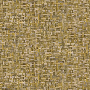 Architects Paper Vliestapete Jungle Chic, glatt, Flechtoptik, Motiv, gemustert, Tapete Holzoptik Tapeten Wohnzimmer Schlafzimmer Küche Flur Design