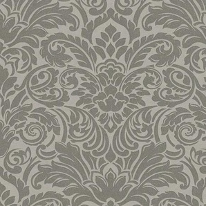 ARCHITECTS PAPER Vliestapete Luxury wallpaper Tapeten Ornament Tapete Barock Gr. B/L: 0,52 m x 10,05 m, Rollen: 1 St., bunt (silberfarben, grau) Barock-Tapeten Tapeten