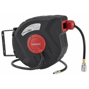 Arebos - Druckluftschlauch Automatik Aufroller Schlauchtrommel Trommel 10 m