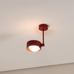 Argon Deckenleuchte Mado, einflammig, rot L 8385