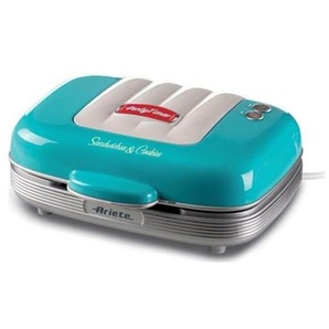 Ariete Toaster Party Time 3-in-1 Sandwich  Cookies Blue