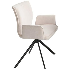 Armlehnenstuhl Bristol, creme