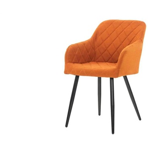 Armlehnenstuhl Carlo | orange | 47 cm | 84 cm |