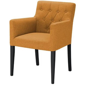 Armlehnenstuhl Mario | gelb | 61 cm | 83 cm | cm 65,0 |